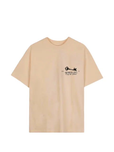 Only the Blind Checkout T-shirt Neutrals OTBT1740