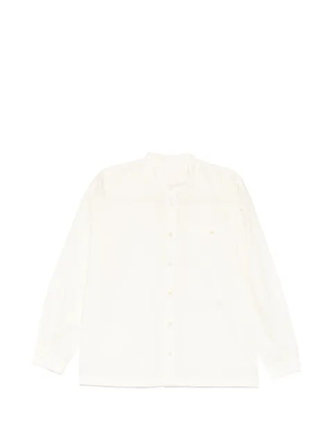 Toogood Physician band-collar shirt Neutrals THEPHYSICIANSHIRT