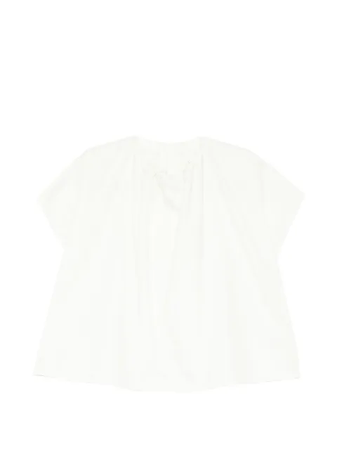 Toogood Poet gathered top White THEPOETTOP