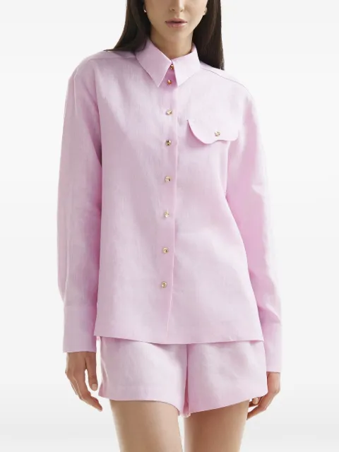 Mia Peculiar long-sleeves shirt Pink 05MPOS01