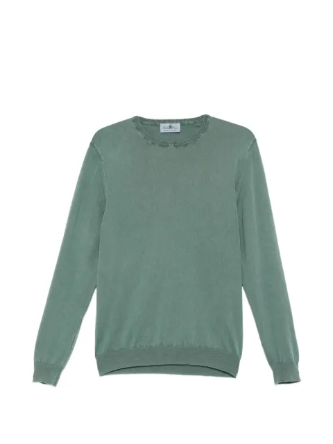 Della Ciana crew neck long-sleeve sweater Green DC115102