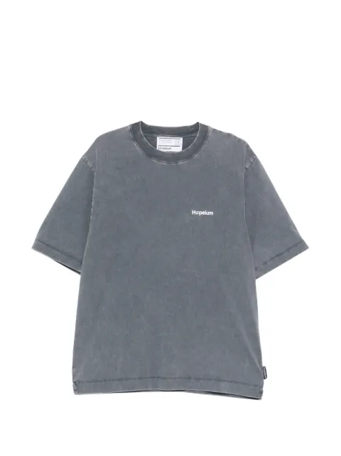 HOPEIUM graphic-print logo-print T-shirt Grey DEADNOWTEE