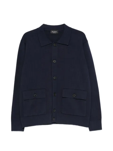 AROVESCIO buttoned cardigan Blue M2040