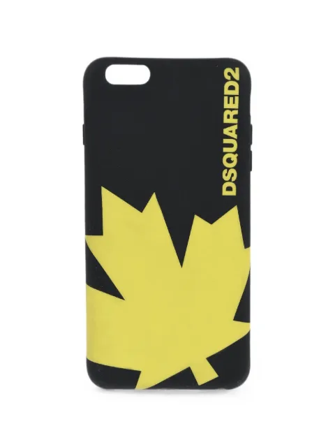 DSQUARED2 logo-print iPhone 7 Plus phone case Black ITM005139203167