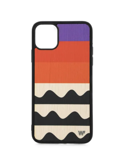 Wood'd printed iPhone 11 Pro Max phone case Orange 724213RIGAROSA