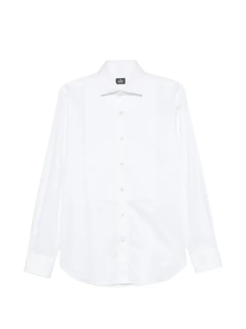 Alessandro Gherardi pleated-bib shirt White BP1CRM42K7A10P4
