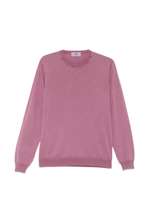 Della Ciana crew neck long-sleeve sweater Purple DC115102