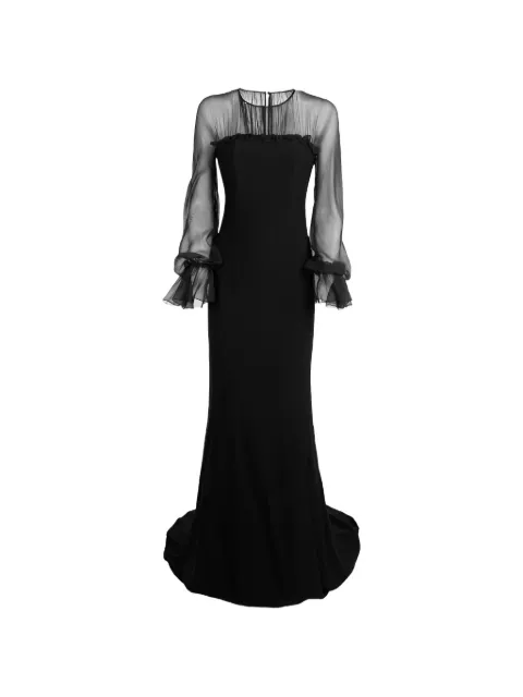 Catalina Royal mermaid gown Black ROYALNRO38
