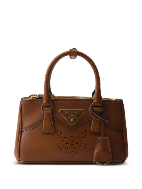 Prada Galleria mini leather bag Brown 1BA916VBMT2HMZ