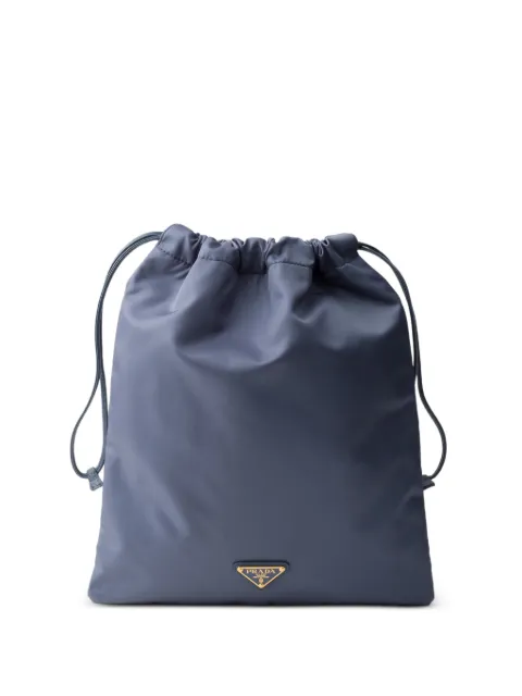 Prada Wish Re-Nylon pouch Blue 1NK01M2HG6