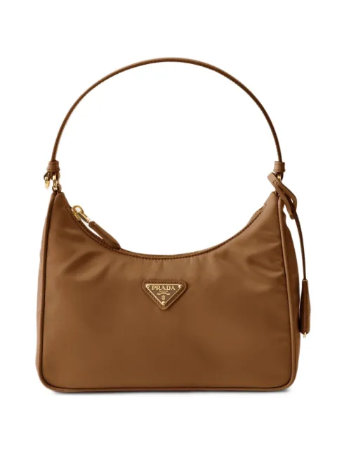 Prada Re-Edition 2005 Re-Nylon and Saffiano mini-bag Neutrals 1N204XR064