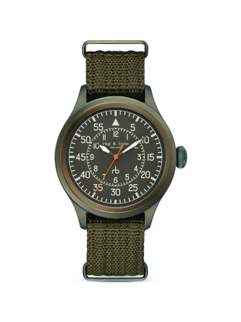 rag & bone Archer 42mm watch Green RBG250029G4