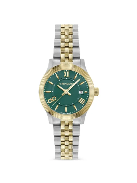Ferragamo Duo Mini 25mm watch Green SFSA00525