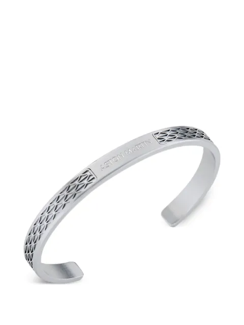 Aston Martin Watches engraved bracelet Silver MJIGS6BL048