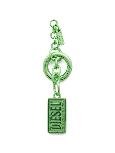 Diesel logo-pendant keyring Green X10877P9137