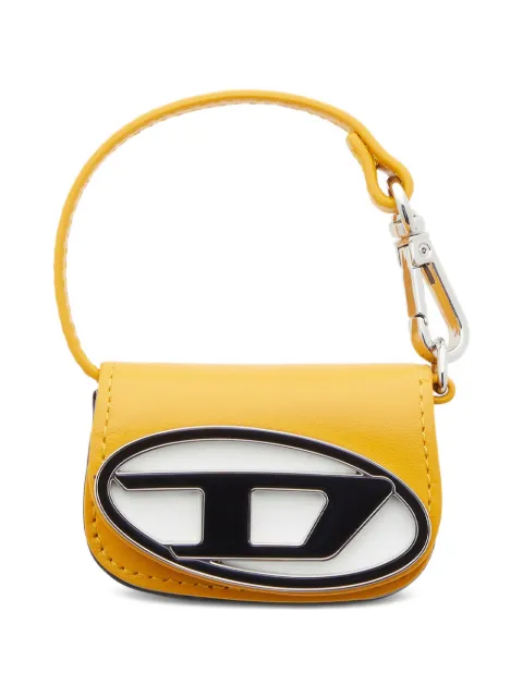 Diesel 1DR Micro logo-plaque charm Yellow X09360P4494