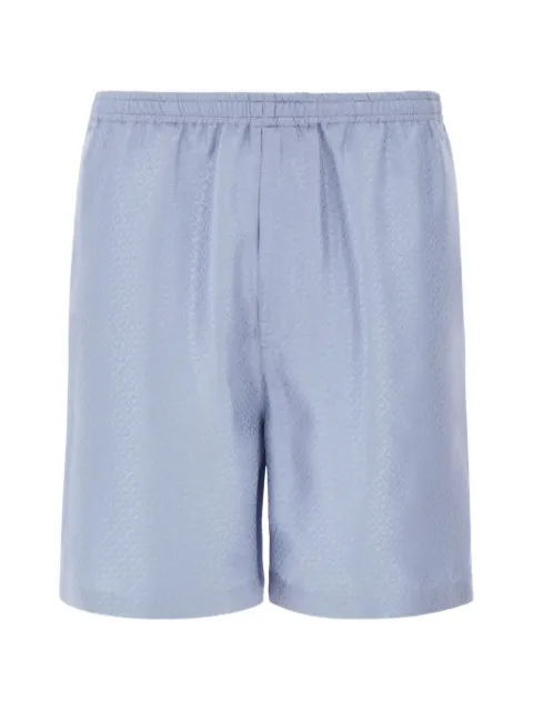 Ferragamo silk bermuda shorts Blue 793845
