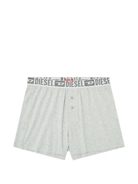 Diesel logo-waistband button-front cotton boxers Grey A220680LKDG