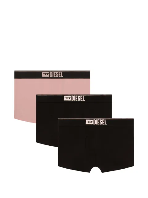 Diesel logo-waistband boxer (set of three) Black A193910KNCS