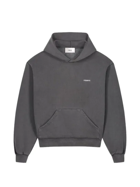 Coperni logo-print hoodie Grey COPJS15F5035