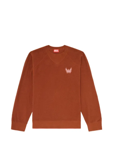 Diesel bouclé-knit sweater Brown A230580CJCY