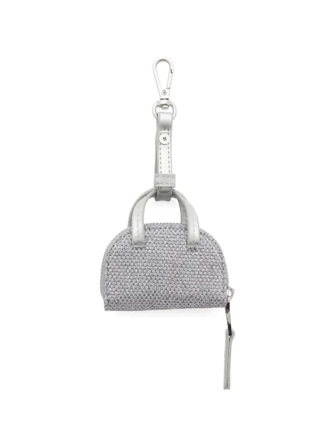 Diesel 1DR Dome bag charm Silver X10581P5170