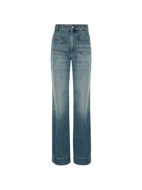 Victoria Beckham Alina patch-pocket jeans Blue 1226DJE007252N