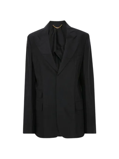 Victoria Beckham single-breasted blazer Black 1226WJK007216A