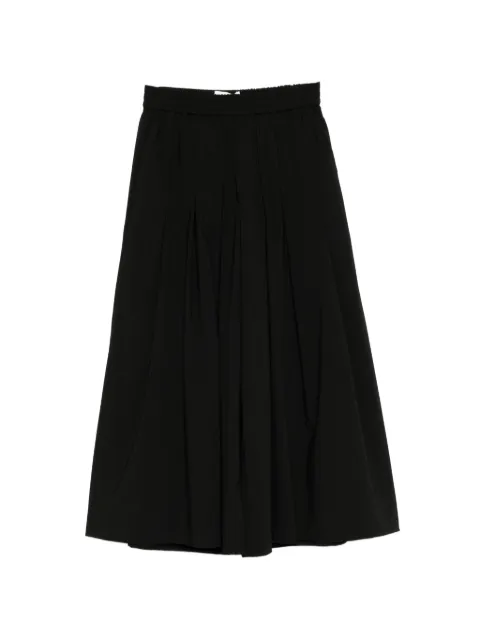 Feng Chen Wang pleated-detail trousers Black FWS21TR10