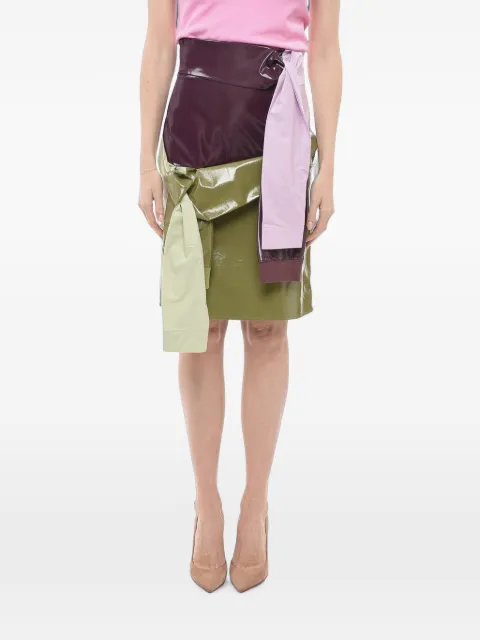 Andersson Bell midi Margo pencil skirt Green APA597WPLGRPP