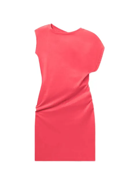 AGOLDE Beth ruched sleeveless mini dress Red A200171521CVAL
