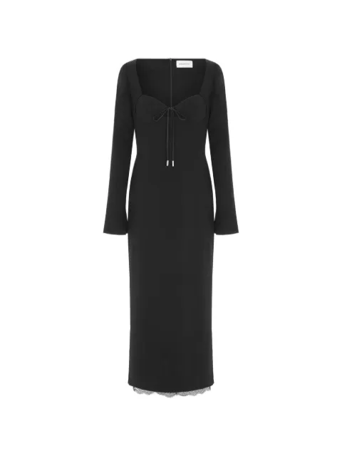 16Arlington Odette midi dress Black DMD732SS2601