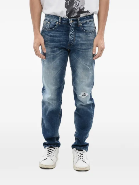 John Richmond distressed regular-fit jeans Blue RMP24127JE