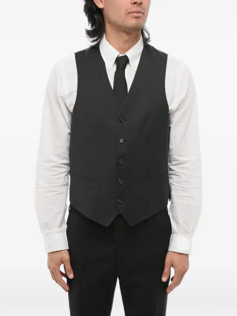 Corneliani single-breasted wool waistcoat Grey 25CZ702568303021