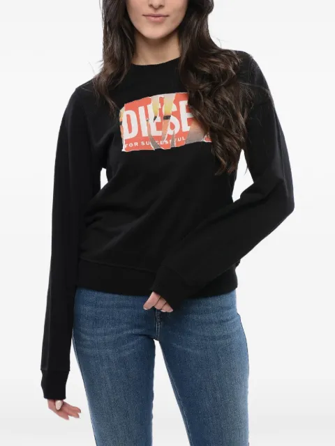 Diesel logo-print sweater Black A114990EJAA9XX