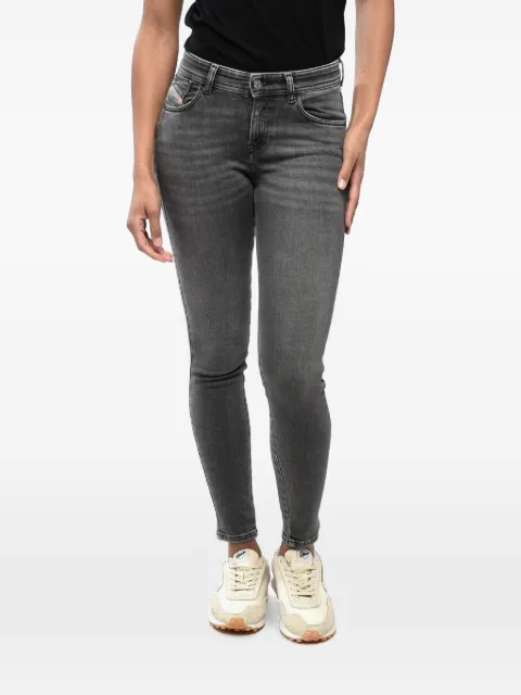 Diesel 2017 Slandy super-skinny jeans Grey A0410809H86