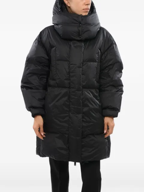 Bacon quilted hooded puffer coat Black BACPIGIA558BAC051