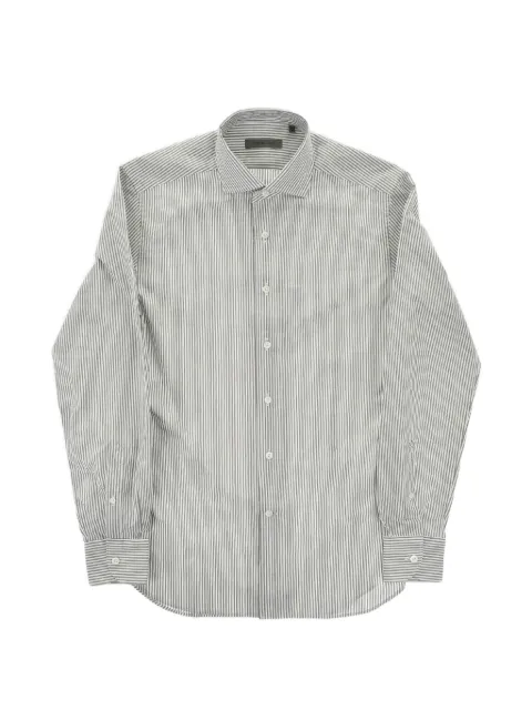 Corneliani striped-pattern shirt White P4P1269411319051