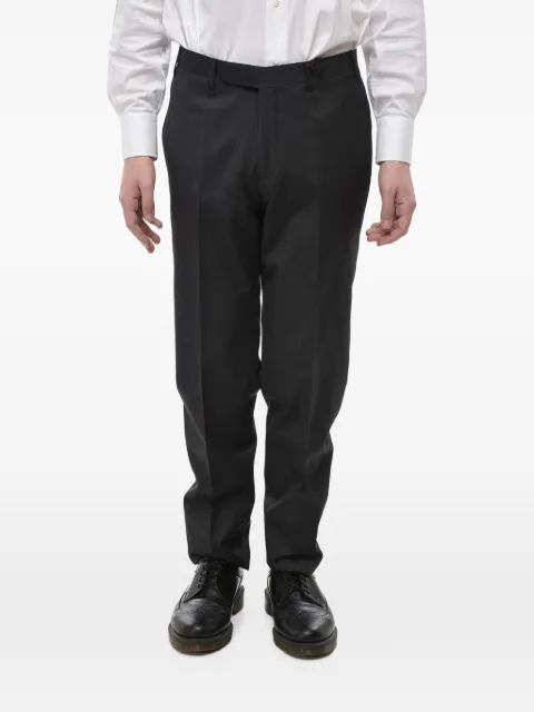 Corneliani fresco wool-blend trousers Grey 895Z702168150013