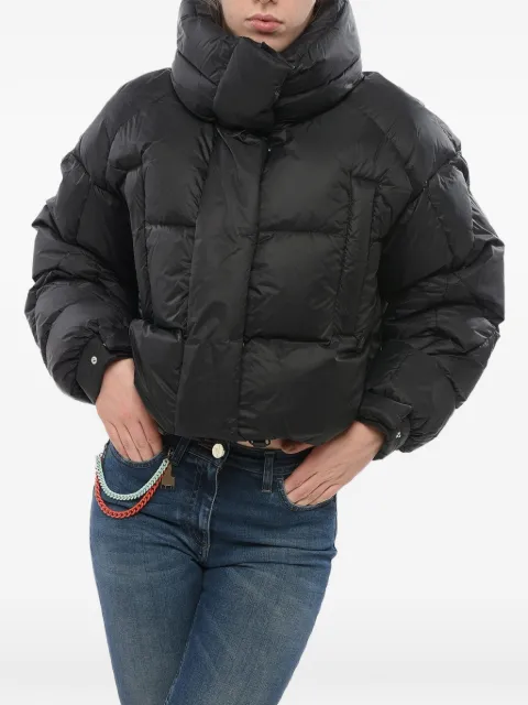 Bacon Puffa Ring quilted jacket Black BACPIGIU342BLACK