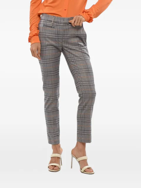 DONDUP check-pattern trousers Grey DP066XXX866