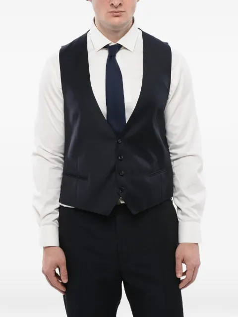 Corneliani Academy martingale waistcoat Blue 80C2737817087004R