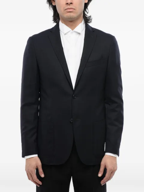 Corneliani single-breasted blazer Blue 85XR470138255001