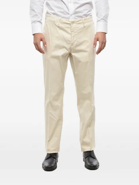 Corneliani button-up straight-leg trousers White 774EG96120174073