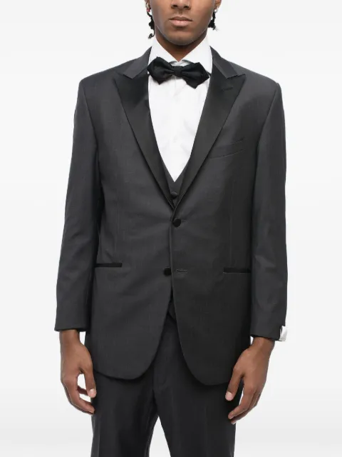 Corneliani single-breasted suit Grey 8580840288150022