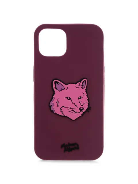 Maison Kitsuné Bold Fox Head iPhone 14 case Purple LW05604AP0002MP564