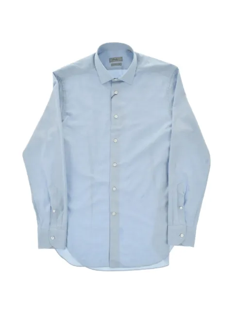 Corneliani long-sleeve shirt Blue 94P6089411710008