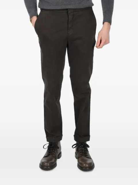 Corneliani turn-up hem trousers Brown 844EV49820198030