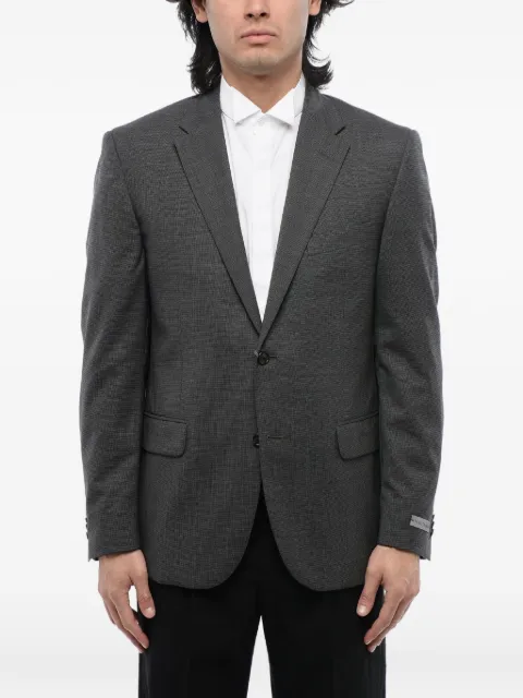 Corneliani single-breasted blazer Grey 81XR408137374014
