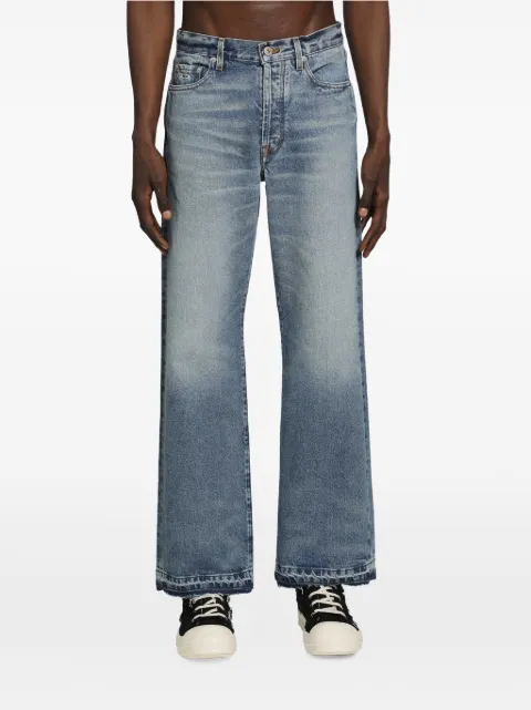 GALLERY DEPT. Melrose raw-cut jeans Blue BTM008MDWI